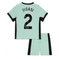 Chelsea Axel Disasi #2 Rezervni Dres za djecu 2023-24 Kratak Rukav (+ Kratke hlače)